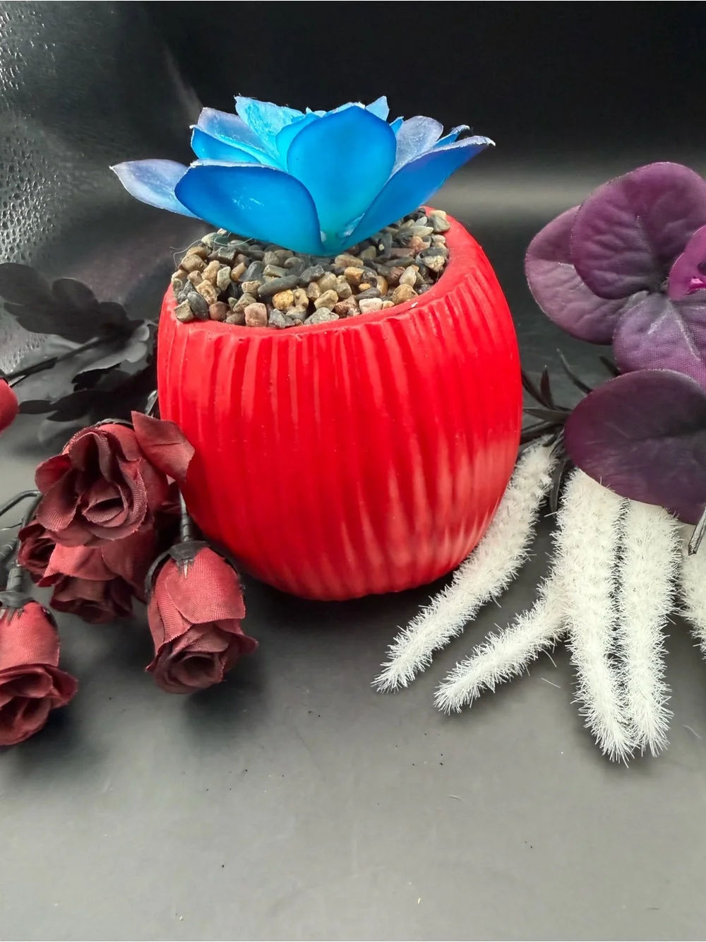 Disney’s Nightmare Before Christmas Fake Succulent Planters Jack and Sally